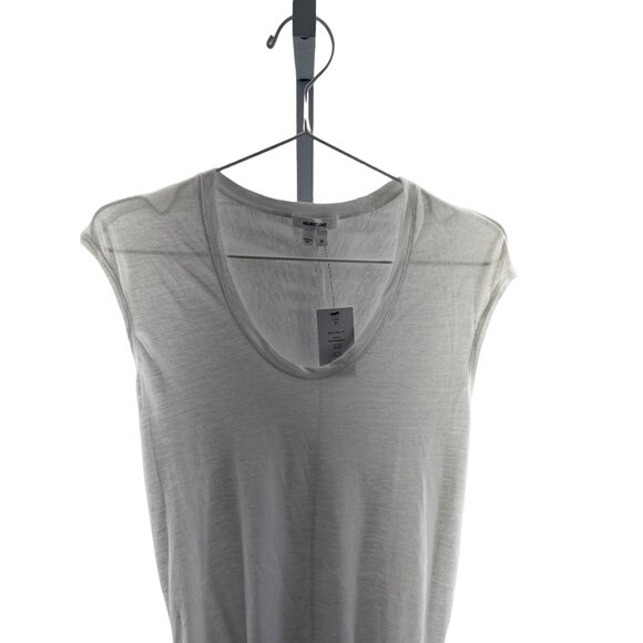 Helmut Lang Cowl Back Tank Top Sleeveless Scoop Neck Lightweight Extra Long - Picture 5 of 6